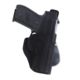 Galco Paddle Lite Leather Holster for Viridian w/ECR,Ruger LCP,Right Hand, Black PDL668B