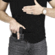 Galco Paragon IWB Holster, Glock 19/23/32, Ambidextrous, Kydex, Black, PAR226B