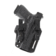 Galco Paragon IWB Kydex Holster, Smith &amp; Wesson M&amp;P M2.0 Compact 4in, SIG Sauer M18, SIG Sauer P320 Compact, Ambidextrous, Plain, Black, PAR472RB