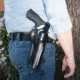 Galco Phoenix Strongside/Crossdraw Leather Belt Holster, Taurus Judge 3In 2 1/2In Cyl, Right Hand, Tan, PHX196