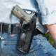 Galco Phoenix Strongside/Crossdraw Leather Belt Holster, Taurus Judge 3In 2 1/2In Cyl, Right Hand, Tan, PHX196