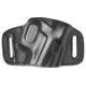 Galco Quick Slide Belt Holster, Kimber Micro 9, Right hand, Kydex/Premium Steerhide Finish, Black, QS664B