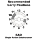Galco S.A.O. Single Action Outdoorsman - Left Hand - Tan SAO167