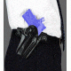 Galco Side Snap Scabbard Left Hand - Black SSS225B