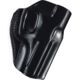 Galco Belt Leather Holster, Walther P22 3.4in, Right Hand, Plain, Black, SG482B