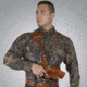 Galco Great Alaskan Leather Chest Holster, Wilson Combat Hunter w/wo Red Dot, Right Hand, Tan, GA678R