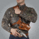 Galco Great Alaskan Leather Chest Holster, Wilson Combat Hunter w/wo Red Dot, Right Hand, Tan, GA678R