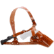 Galco Great Alaskan Chest Holster for Revolvers, Smith &amp; Wesson GOVERNOR 2 3/4in, Taurus JUDGE PUBLIC DEFENDER POLY, Right Hand, Tan, GA308