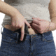 Galco Waistband Inside The Pant Holster for SW MP Compact 9/40,MP Compact 9/40 w/Ambi Safety,Black,Right WB474B