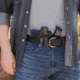Galco Walkabout 3.0 Strongside/Crossdraw IWB Holster, Ruger Max-9 3.2in, Right, Black, WK3-890RB