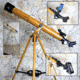 Galileo 800mm x 60mm Erect Image Prism Refractor Telescope w/ Smartphone Adapter, Wood Grain, SS-G860WG
