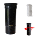 Galileo 800mm x 80mm Reflector Telescope w/ Solar Filter, White, FS-80ZSF