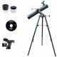 Galileo Astronomical TRACKER Mount Telescope, Black, 800mmx90mm G-80090TRGB