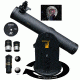 Galileo Dobsonian Telescope, Black, 1300x160mm, G-160DB