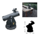 Galileo G-SPA 500mm x 80mm Table Top Dobsonian Reflector Telescope w/Smartphone Adapter, Black, NSN N, SS-G80DB