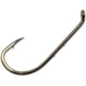 Gamakatsu 0 Baitholder Hook, Needle Point, Sliced Shank Offset, Ringed Eye, Bronze, Size 12, 10 per Pack, 5104