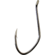 Gamakatsu Big River Bait Hook, Needle Point, Wide Gap, Offset, All Purpose, Up Eye, NS Black, Size 3/0, 25 per Pack, 225413-25