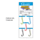 Gamakatsu Crappie Asst 6, 15 Hooks P/P 02607