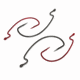 Gamakatsu EWG Shank Black Worm Hook - Size 2/0 792895