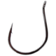 Gamakatsu Finesse Wide Gap Hook, Needle Point Ringed Eye, NS Black, Size 1, 25 per Pack, 230410-25
