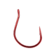 Gamakatsu Finesse Wide Gap Hook, Needle Point Ringed Eye, Red, Size 3/0, 5 per Pack, 230313