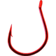 Gamakatsu Finesse Wide Gap Hook, Needle Point Ringed Eye, Red, Size 2/0, 6 per Pack, 230312