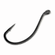 Gamakatsu Fishing Hook, Needle Point, Wide Gap, All Purpose, Ringed Eye, NS Black, Size 8, 10 per Pack, 202406