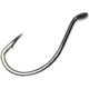 Gamakatsu Fishing Hook, Needle Point, Wide Gap, All Purpose, Ringed Eye, NS Black, Size 8, 10 per Pack, 202406