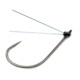 Gamakatsu G-Finesse Weedless Wacky Hook, Titanium wdguard Nano Coat, Size 3/0, Qty 4, 367213