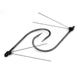 Gamakatsu G-Finesse Weedless Wacky Hook, Titanium wdguard Nano Coat, Size 3/0, Qty 4, 367213
