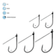 Gamakatsu G-Finesse Weedless Wacky Hook, Titanium wdguard Nano Coat, Size 3/0, Qty 4, 367213