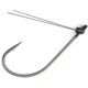 Gamakatsu G-Finesse Weedless Wacky Hook, Titanium wdguard Nano Coat, Size 3/0, Qty 4, 367213