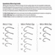Gamakatsu Micro Wide Gap 6, 10 Hooks P/P 343407