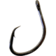Gamakatsu Nautilus Circle Hook, Needle Point, Offset Ringed Eye, NS Black, Size 1, 8 per Pack, 42410
