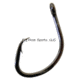 Gamakatsu Nautilus Circle Hook, Needle Point Offset, Ringed Eye, NS Black, Size 2/0, 25 per Pack, 42412-25