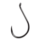 Gamakatsu Octopus Hook, Barbless, Needle Point Offset, Ringed Eye, NS Black, Size 5/0, 25 per Pack, 75415-25