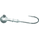 Gamakatsu Round 26 Jighead, 1/8oz, Nickel Silver Black, 1/0 Hook5 Pack, 500411-1/8
