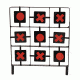 Gamo Air Rifles Tic-Tac-Toe Metal Spinner Target 186768