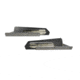 Garelick Anodized Aluminum Folding Brackets For Oak Footrest, 76007