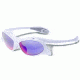 Gargoyles Gamer Sunglasses w/ White  Frame, Smoke w/Plasma Mirror Lens GAR10700066