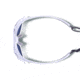 Gargoyles Gamer Sunglasses w/ White Frame, Green w/Blue Mirror Lens GAR10700067