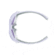 Gargoyles Gamer Sunglasses w/ White Frame, Smoke w/Plasma Mirror Lens GAR10700066