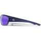 Gargoyles HAVOC Sunglasses, Matte Black Frame, Smoke Polarized with Plasma Mirror Lens, Polarized, 10700193.QTM