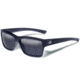 Gargoyles HOMELAND Sunglasses, Matte Black Frame, Smoke with Silver Mirror Lens, 10700221.QTM