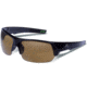 Gargoyles Recoil Sunglasses w/ Black Frame, Brown Polarized w/Bronze Mirror Lens GAR10700046