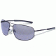 Gargoyles Shindand Single Vision Prescription Sunglasses, Matte Dark Gun Frame, 10700095.QTMSV