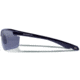 Gargoyles STAKEOUT Sunglasses, Black Frame, Smoke with Silver Mirror Lens, 10700209.QTM