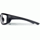Gargoyles Stance Sunglasses, Matte Metallic Graphite Frame, Clear Lens GAR10700152