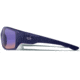 Gargoyles WRATH Sunglasses, Matte Black Frame, Smoke with Plasma Mirror Lens, 10700214.QTM