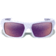 Gargoyles WRATH Sunglasses, White Frame, Copper Polarized with Blue Mirror Lens, Polarized, 10700217.QTM